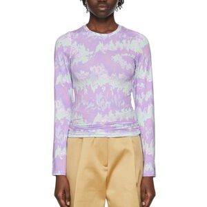 NWT💕 ROKH Purple Polyester Jersey Top Small